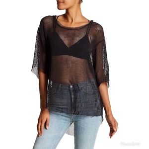 NWT IRO Shaun Open-Knit Top